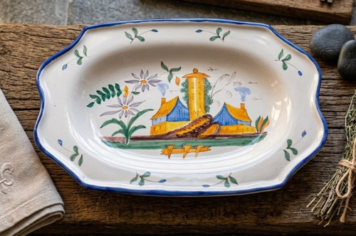 Plat moulin en - (des,