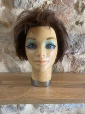 Tête à coiffer vintage 50-70