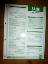 1000.6 A1 - Fiche Technique Same