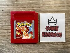 Pokémon Version Rouge Nintendo Game Boy PILE OK Loose PAL FRA GameBoy GB