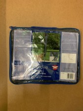 Housse de protection GRISE pour parasol de jardin  Ø 200 à 400 cm (15181)