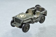 BK526 Dinky Toys France #80B Jeep Willys Militaire #13 - épave R/-