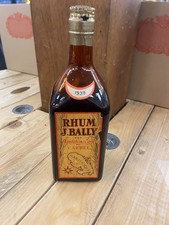 Rare bouteille de Rhum BALLY -
