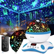  Moredig Veilleuse Bébé Musicale et Lumineuse, Veilleuse Enfant, Veilleuse P 