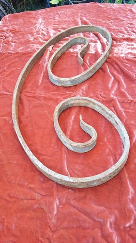 Ancien enroulement fer - fer, forge