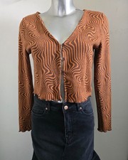 Gilet/Cardigan Crop Top - Stradivarius