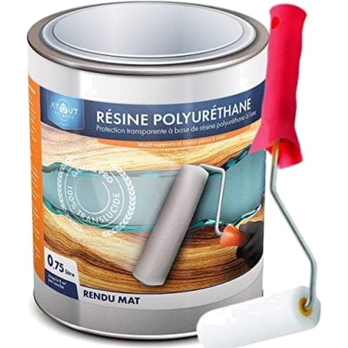 Résine polyuréthane incolore