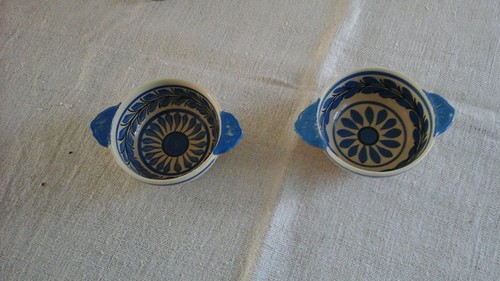 Deux bols faience de - en,