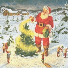 Lot de 4 Serviettes en papier