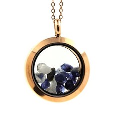 Collier Benitoite brut