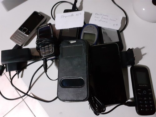 Lot téléphones dont apple - lot,