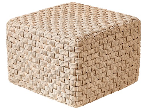 Pouf extérieur tissé la - pouf, à