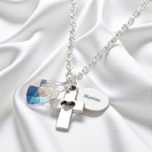 Collier pendentif gravé - collier, À