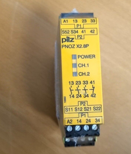 Relais sécurité pilz pnoz - de,