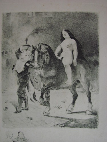 Ancienne gravure par - , a