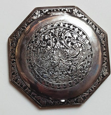 Poudrier ancien en Argent (?)