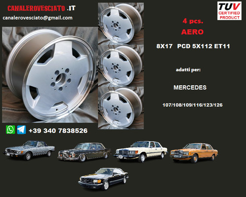 Jantes pour mercedes - jantes, 8x17