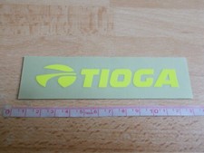 Autocollant Cyclisme, BMX - TIOGA - 13 cm - jaune