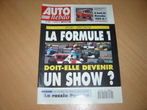 Auto hebdo 892 corsa - auto,