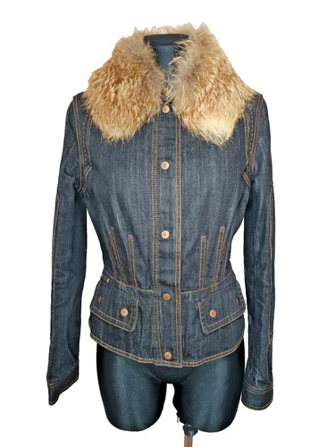 Veste jean vintage - veste,
