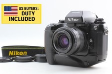 [N MINT+++] Nikon F4S SLR 35mm Film Camera Body AF 35-70mm f3.3-4.5 Lens JAPON