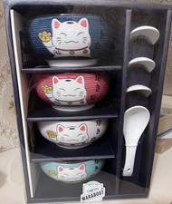 4 Bols De Soupes Japonaises
