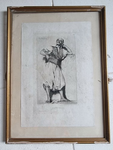 Gravure dessin ancien - gravure,