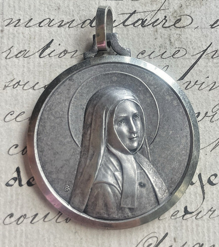 Grande médaille vintage notre - grande,