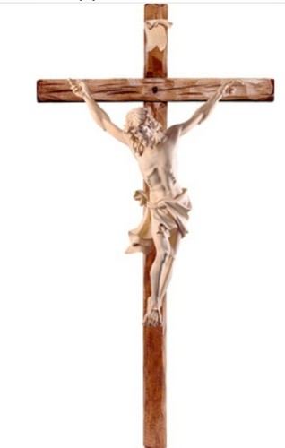 Crucifix sculpté bois de - crucifix,