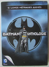 Boîtier 10 DVD = 5 longs métrages animés Batman Anthologie DC Comics Warner Bros