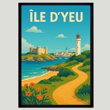 Affiche Poster mural ÎLE
