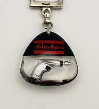 PORTE CLÉ BOURBON - Atlas Copco - OUTILS ! Vintage Keychain 1960s Mécanique Auto