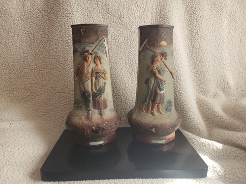 Paire vases art déco - art,