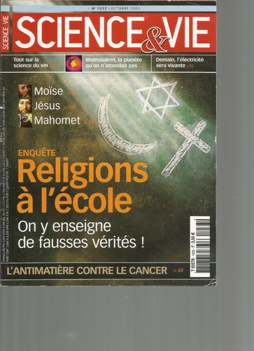 Sciences vie n - &, n°1033
