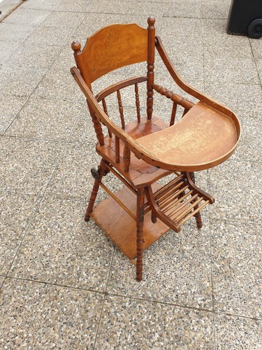 Ancienne chaise bois - ancienne,