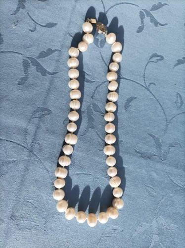 Joli collier grosses perles - collier,