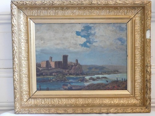 Tableau huile sur toile - tableau,