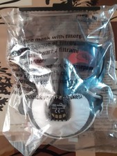 Masque de bricolage pour ponçage avec valve FFP2  + lunette de protection - neuf