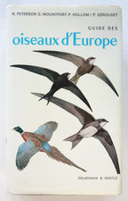Guide des oiseaux d’Europe - Perterson / Mountfort - Delachaux & Niestlé 1976