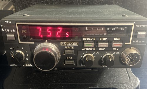 Icom 25a vhf meters - ic, 2