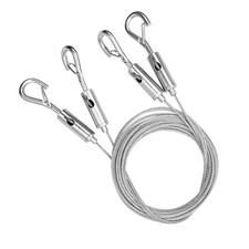 Casier de suspension câble métallique en acier inoxydable longueur réglable a