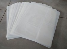 cartes postales lot de 40 pochettes plastiques ( pour 10 cpa par pochette )