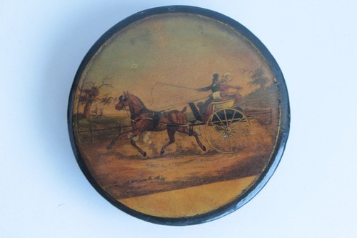 Boite ronde carton bouilli