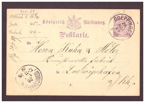 Entier wurtemberg - entier,