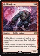 mtg magic Goblin Goon ENGLISH duel decks goblins Sbire gobelin
