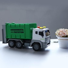 Camion à Ordures avec Poubelles Camion à Benne Basculante Véhicules de Jeu