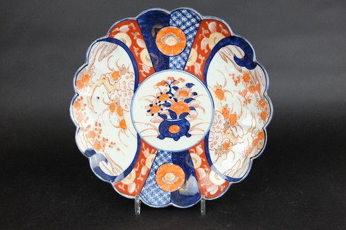 Grand plat imari - grand, japonais