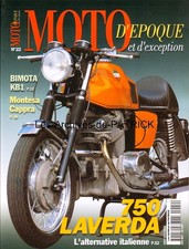 MOTO D'EPOQUE 22 LAVERDA 750 S BIMOTA KB1 MONTESA Cappra 250 Tarquinio PROVINI