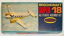 AURORA No 284 Maquette Vintage 1/88 Beechcraft Super 18 - Fabriqué 1969 Hollande