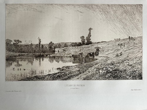 Adolphe appian gravure eau - gravure,